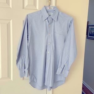 Alfred Dean Pinpoint Oxford button-down shirt-Men’s